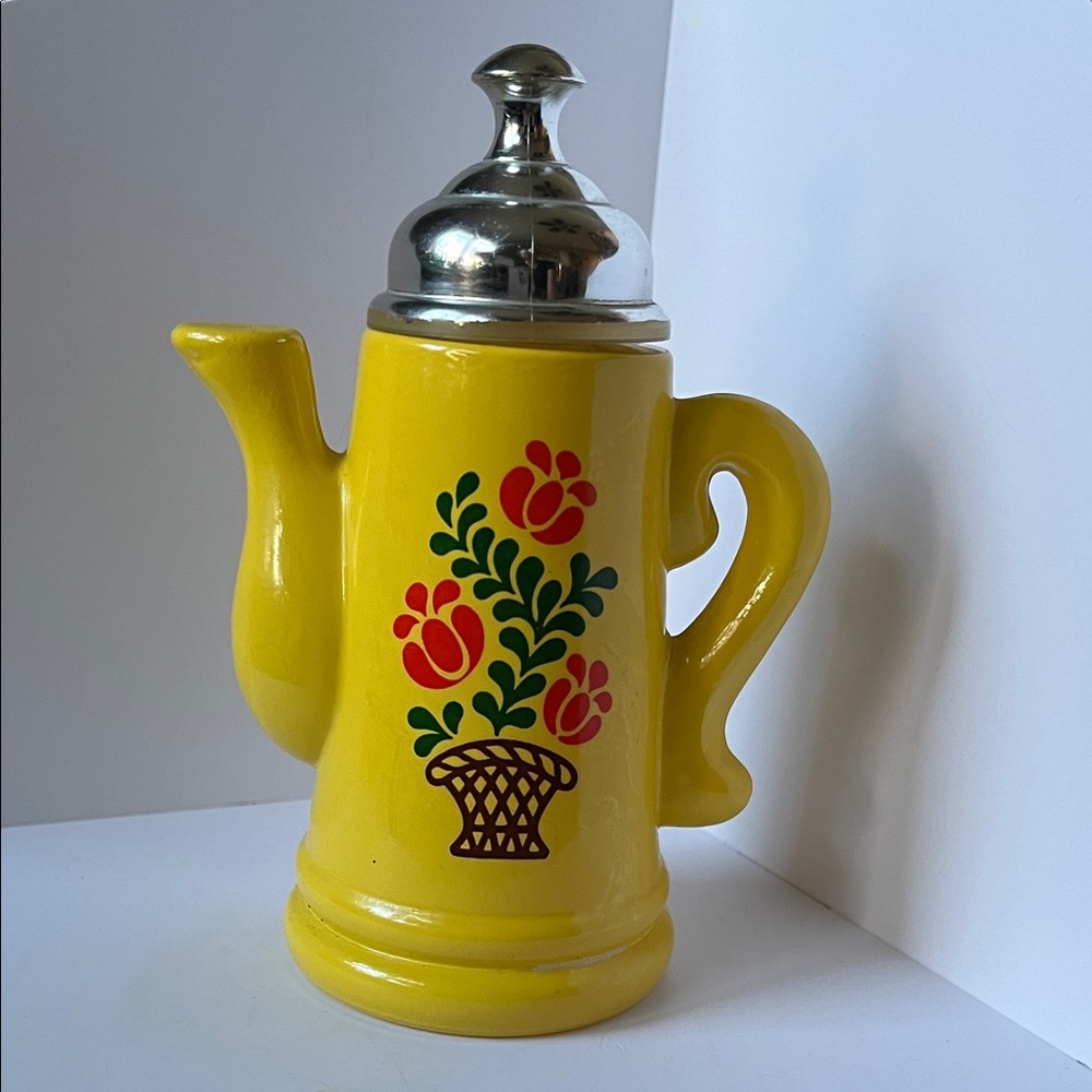 Vintage Avon Koffee Klatch bath foam or oil decanter